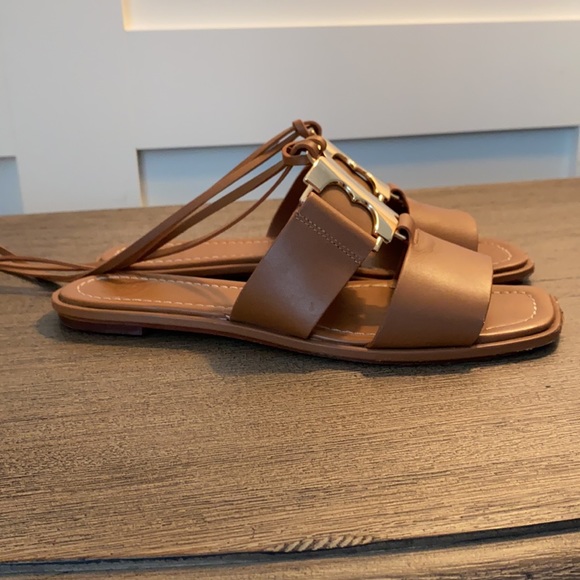 Tory Burch Shoes - Tory Burch wrap sandals size 8